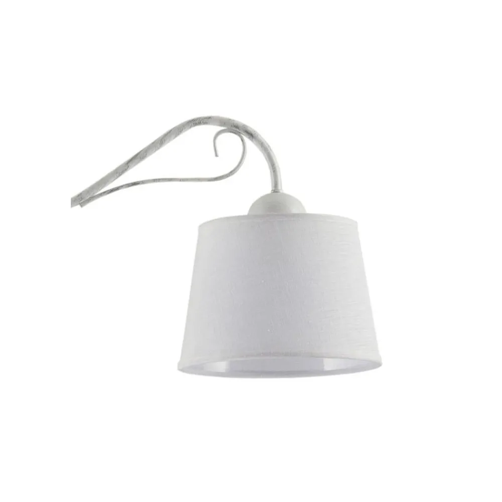 Lampa Sufitowa KAMELIA Biały Abażury 2xE27 * Jupiter Best