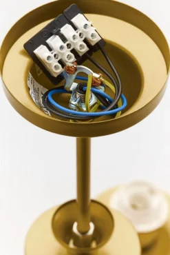 Lampa sufitowa KASZMIR złota biały abażur 3xE27 * Jupiter New