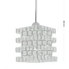 Lampa sufitowa kryształowy klosz Crystal IV 1xE27 * HowHomely Best
