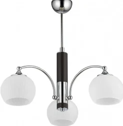 Lampa Sufitowa LARGO Srebrny Wenge Biały * Sale