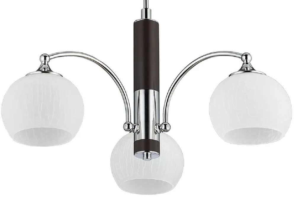 Lampa Sufitowa LARGO Srebrny Wenge Biały * Sale
