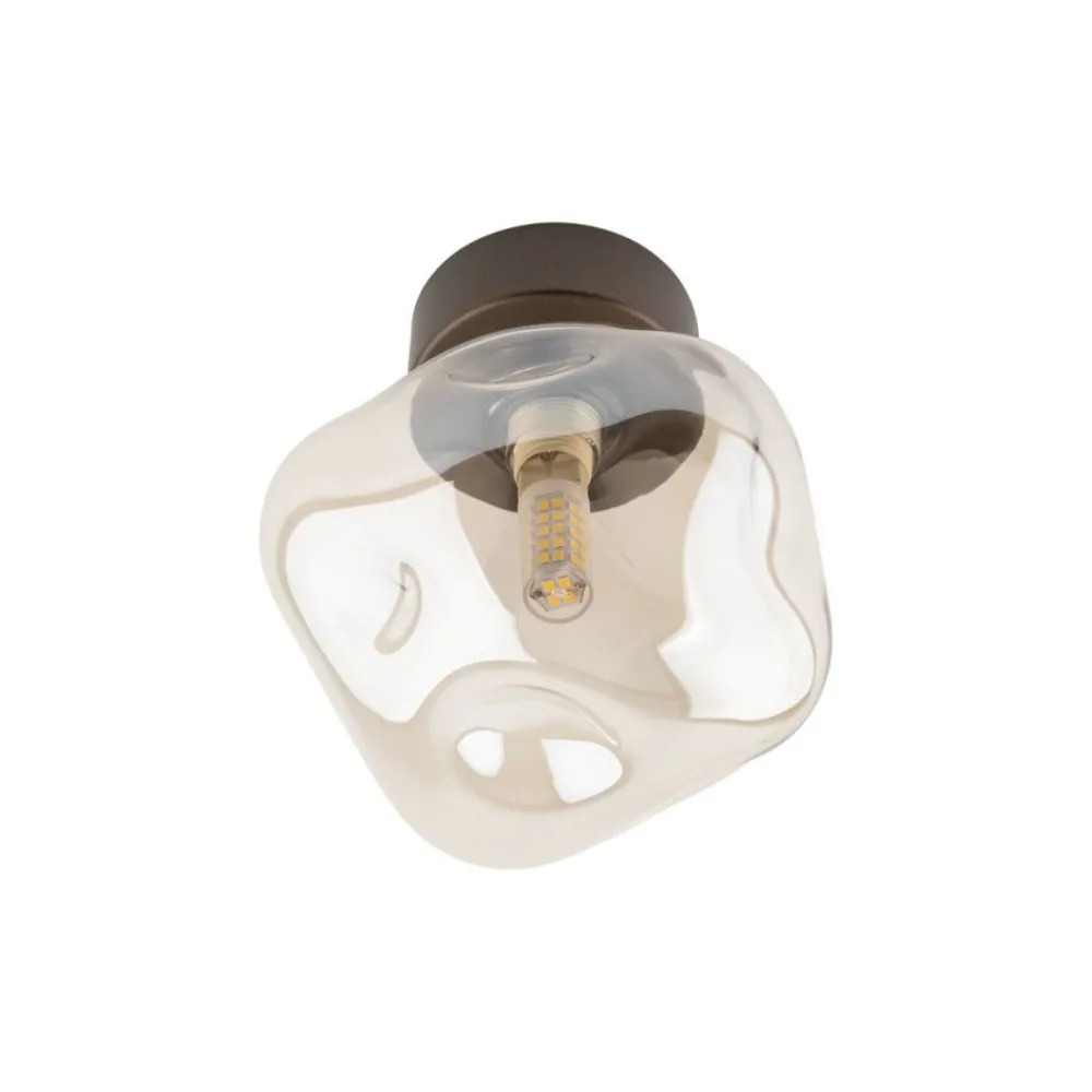 Lampa Sufitowa LAVA brązowa 1xG9 * TK Lighting Best