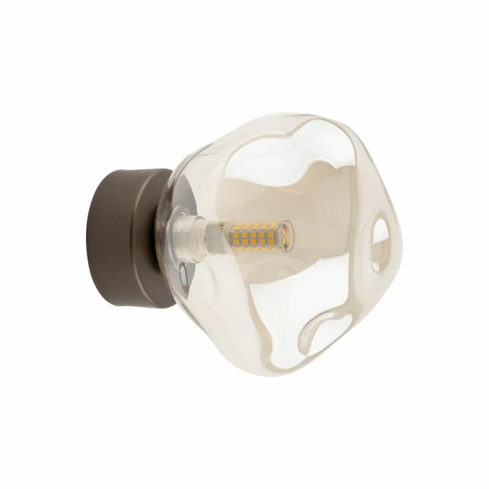 Lampa Sufitowa LAVA brązowa 1xG9 * TK Lighting Best