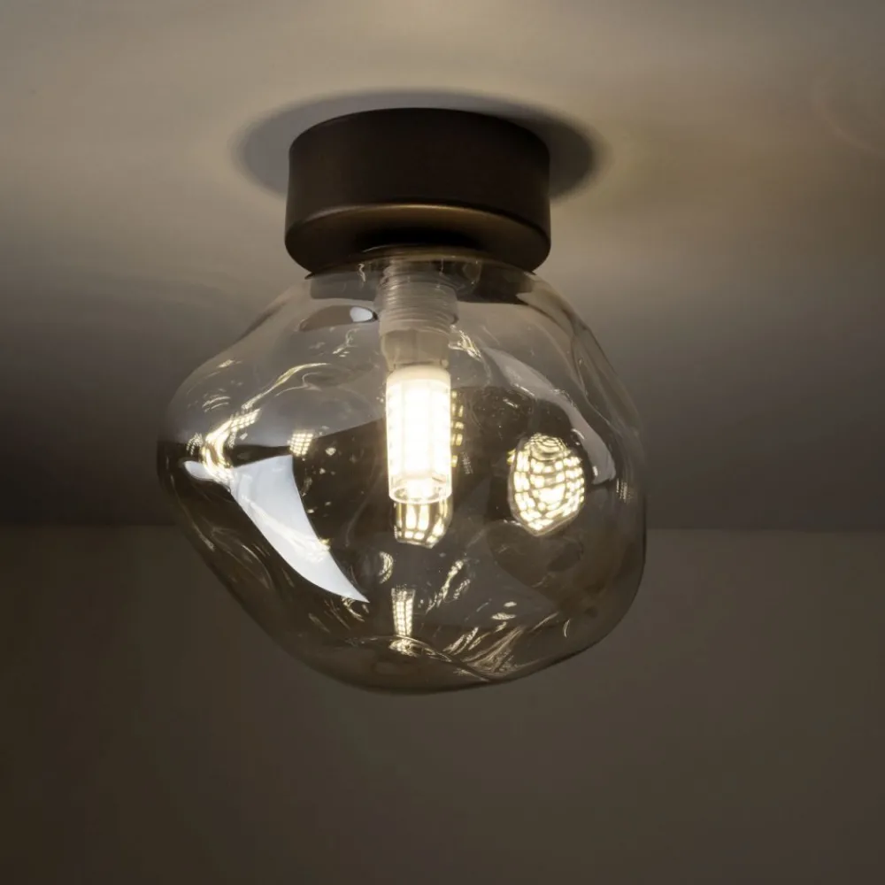 Lampa Sufitowa LAVA brązowa 1xG9 * TK Lighting Best