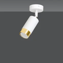 Lampa sufitowa led HIRO 1 biało złota * EMIBIG