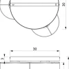 Lampa Sufitowa LOFT SHADE Czarny Klosz z Tworzywa 3xE27 * Luminex Outlet