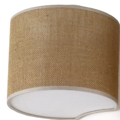 Lampa sufitowa MONA juta biały 4xE27 * TK Lighting Best