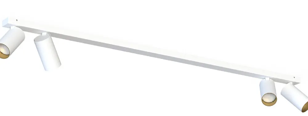Lampa sufitowa MONO białazłota 4xGU10 * Nowodvorski Hot