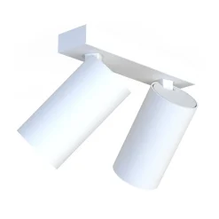 Lampa sufitowa MONO biały/złoty 2xGU10 * Nowodvorski