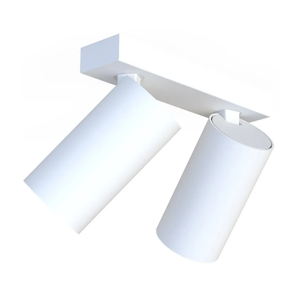 Lampa sufitowa MONO biały/złoty 2xGU10 * Nowodvorski
