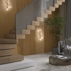 Lampa Sufitowa NOBLE Biały Brązowy 4xG9 * TK Lighting Best