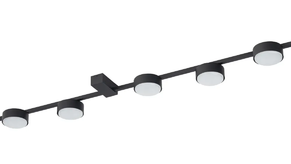 Lampa sufitowa nowoczesna PILLS 5 czarna * Nowodvorski