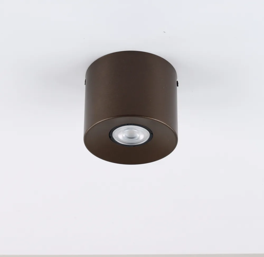 Lampa Sufitowa ORION Brązowy 1xGU10 9cm * TK Lighting Clearance