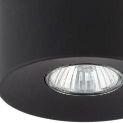 Lampa Sufitowa ORION Czarny 1xGU10 9cm * TK Lighting Hot