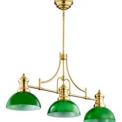 Lampa sufitowa PLATINO mosiądz 3xE27 * Jupiter Outlet