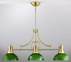 Lampa sufitowa PLATINO mosiądz 3xE27 * Jupiter Outlet