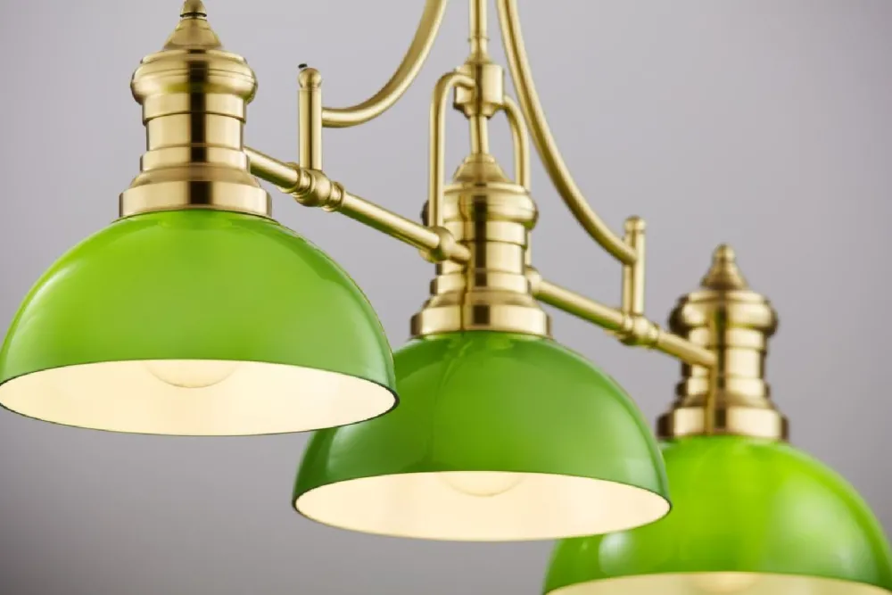 Lampa sufitowa PLATINO mosiądz 3xE27 * Jupiter Outlet