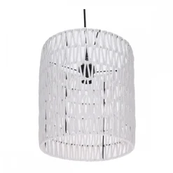 Lampa sufitowa pleciona Boho biała * H&S Decoration Discount