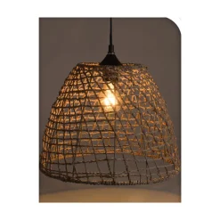 Lampa sufitowa pleciona Boho 35x29 cm * H&S Decoration Discount