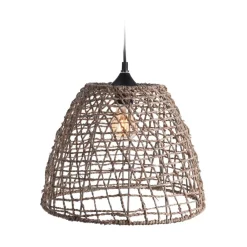 Lampa sufitowa pleciona Boho 35x29 cm * H&S Decoration Discount