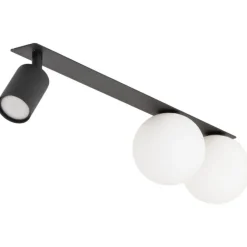 Lampa sufitowa podtynkowa Spot VOX czarna 2xG9 1xGU10 * TK Lighting New
