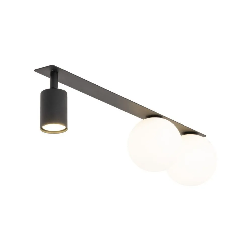 Lampa sufitowa podtynkowa Spot VOX czarna 2xG9 1xGU10 * TK Lighting New