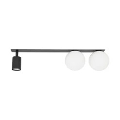 Lampa sufitowa podtynkowa Spot VOX czarna 2xG9 1xGU10 * TK Lighting New
