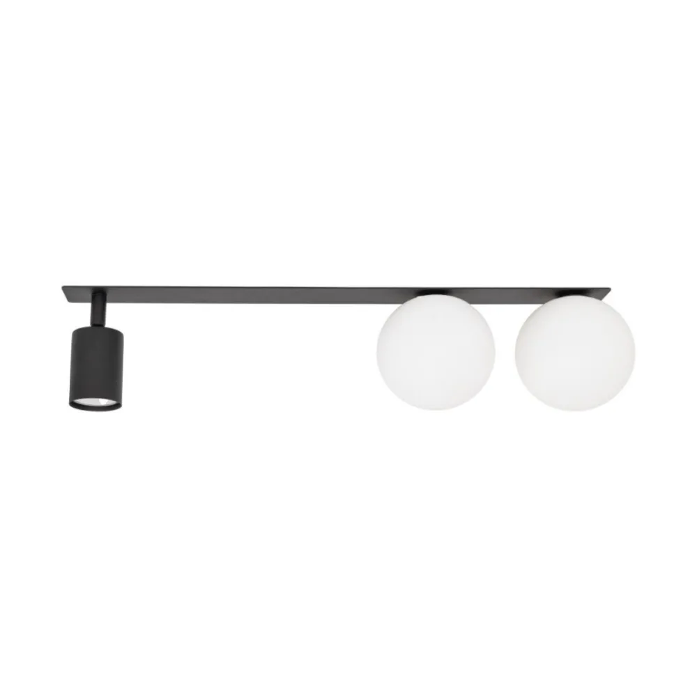Lampa sufitowa podtynkowa Spot VOX czarna 2xG9 1xGU10 * TK Lighting New
