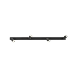 Lampa sufitowa podtynkowa Spot NEX czarna 4xGU10 * TK Lighting Sale