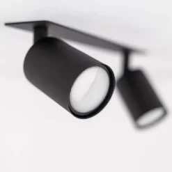 Lampa sufitowa podtynkowa Spot NEX czarna 2xGU10 * TK Lighting Hot