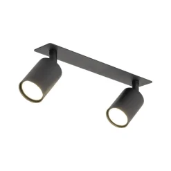 Lampa sufitowa podtynkowa Spot NEX czarna 2xGU10 * TK Lighting Hot