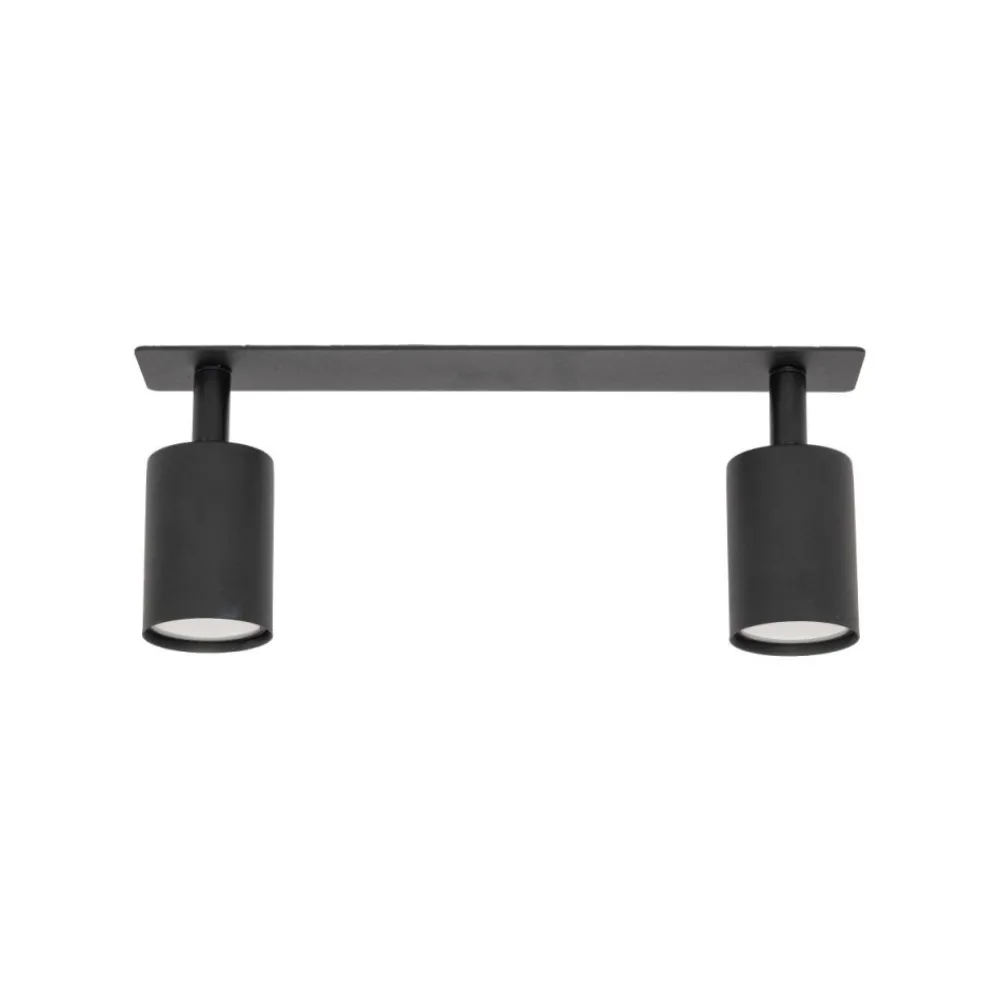Lampa sufitowa podtynkowa Spot NEX czarna 2xGU10 * TK Lighting Hot