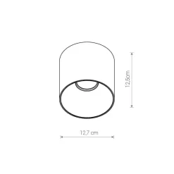 Lampa sufitowa POINT TONE czarny * Nowodvorski Online
