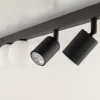 Lampa Sufitowa Regulowana VOX Czarny Biały Szklane Klosze 3xGU10 3xG9 * TK Lighting Outlet