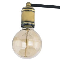 Lampa Sufitowa RETRO Czarny Patyna Loft 4xE27 * TK Lighting Discount