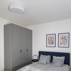 Lampa sufitowa RONDO biała 1xE27 30 cm * TK Lighting Clearance