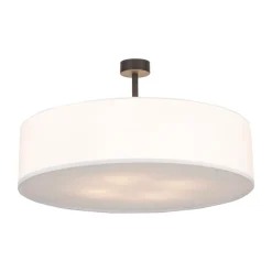 Lampa Sufitowa RONDO Biały Abażur 4xE27 60cm * TK Lighting Discount