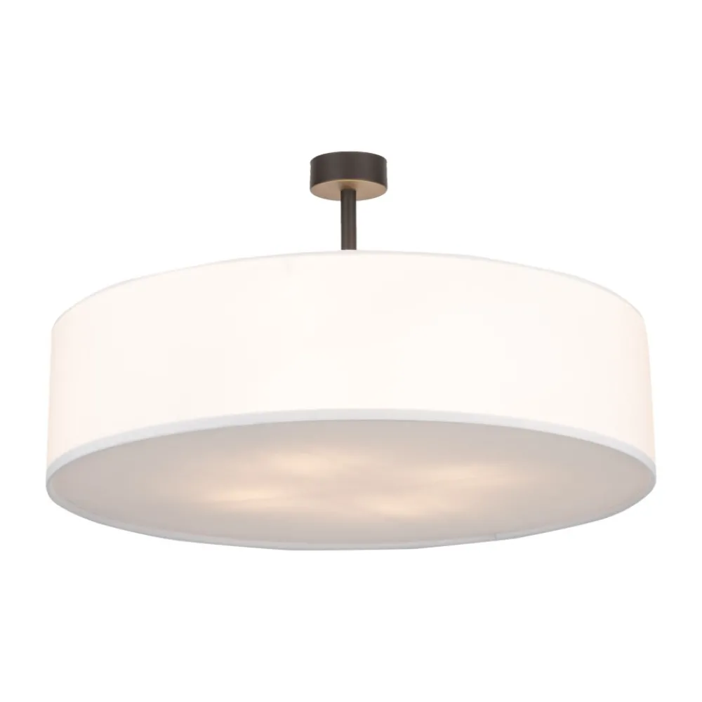 Lampa Sufitowa RONDO Biały Abażur 4xE27 60cm * TK Lighting Discount