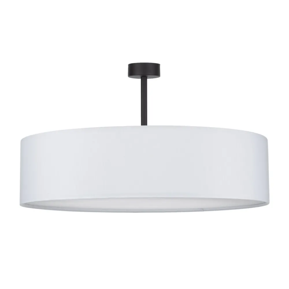 Lampa Sufitowa RONDO Biały Abażur 4xE27 60cm * TK Lighting Discount