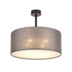Lampa sufitowa RONDO grafitowa 4xE27 40 cm * TK Lighting Clearance