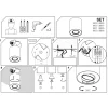 Lampa Sufitowa SET Biały 1xGU10 * Nowodvorski Hot