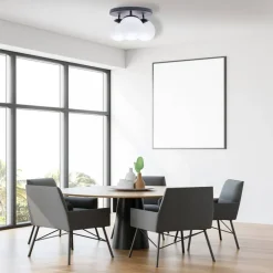 Lampa sufitowa SFERA BLACK 3xE14 * Eko-light Discount