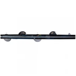 Lampa Sufitowa SFERA Czarny Srebrny Szklany Klosz 5xE14 * Eko-light Hot