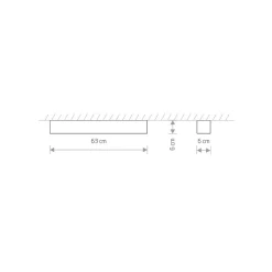 Lampa Sufitowa SOFT Grafitowy 1xT8 11W LED 3000K 63cm * Nowodvorski Online