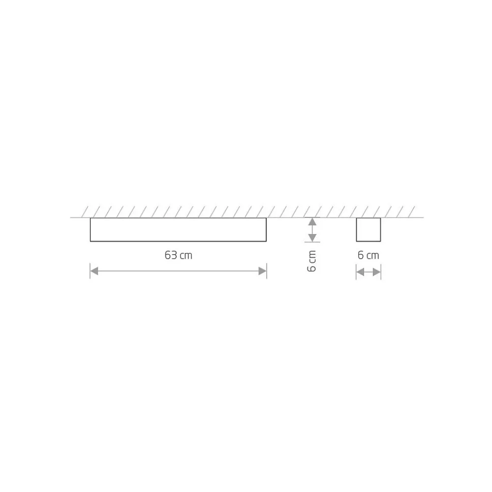 Lampa Sufitowa SOFT Grafitowy 1xT8 11W LED 3000K 63cm * Nowodvorski Online