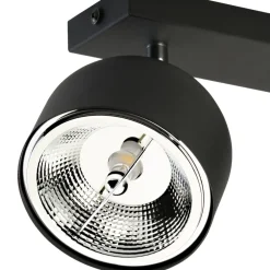 Lampa Sufitowa Spot ALTEA Czarny 2xGU10 AR111 * TK Lighting