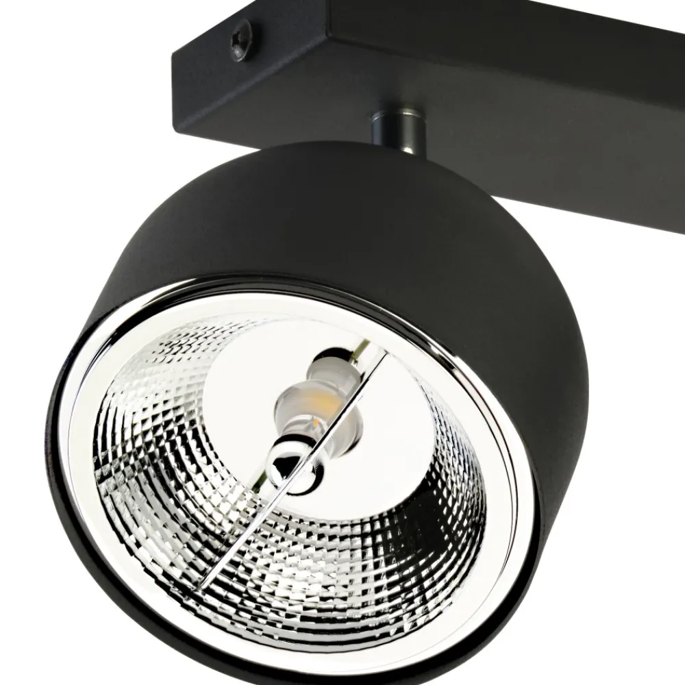 Lampa Sufitowa Spot ALTEA Czarny 2xGU10 AR111 * TK Lighting