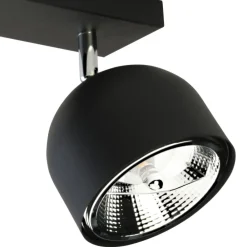 Lampa Sufitowa Spot ALTEA Czarny 2xGU10 AR111 * TK Lighting