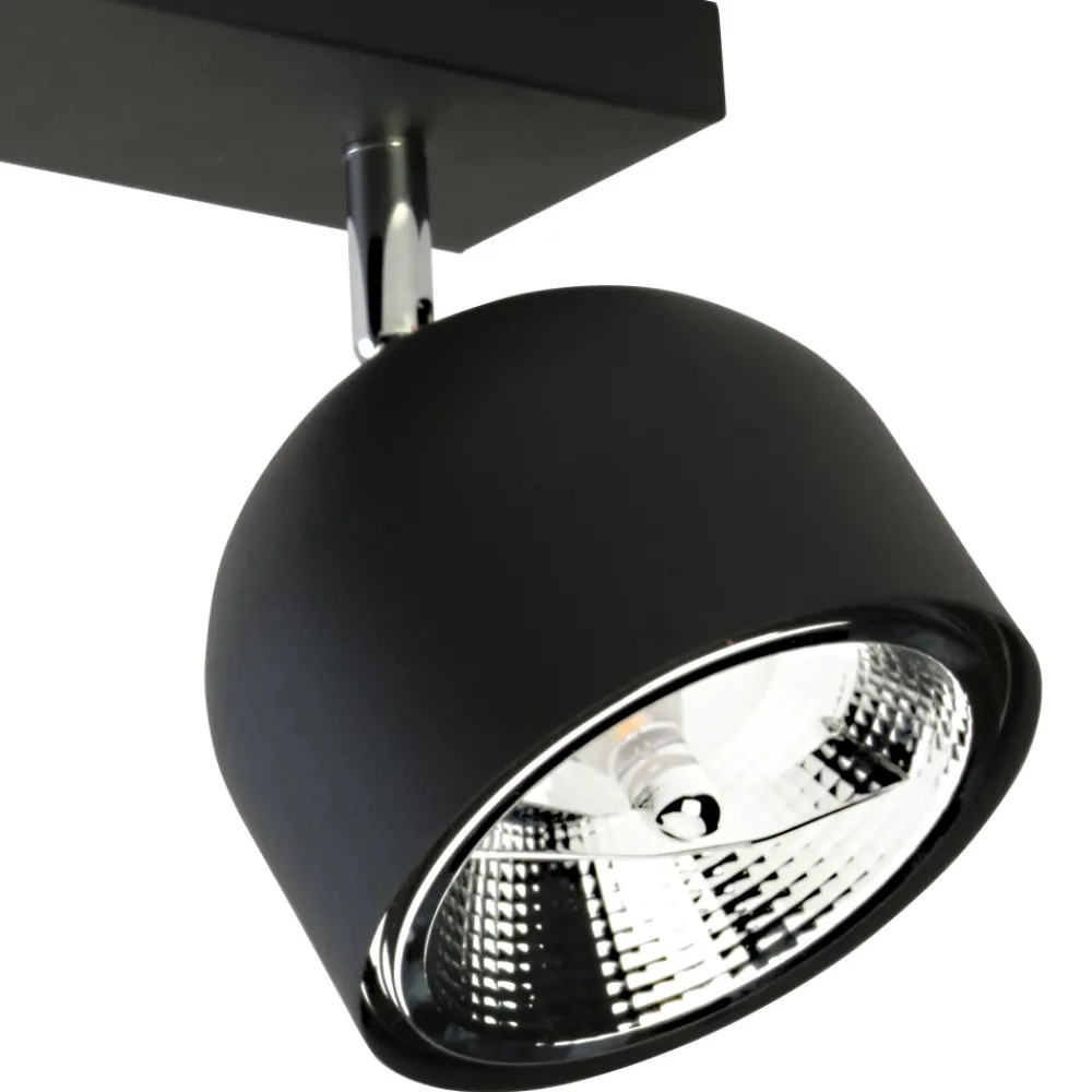 Lampa Sufitowa Spot ALTEA Czarny 2xGU10 AR111 * TK Lighting