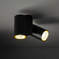 Lampa sufitowa Spot AMIS DOWNLIGHT czarna 2xGU10 * TK Lighting Best
